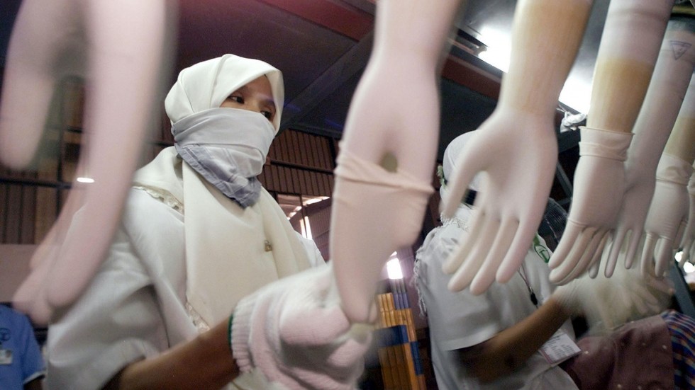 glove stripping